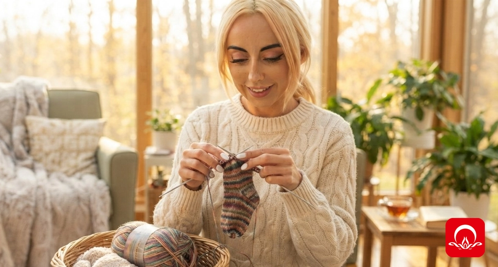 آموزش جوراب بافی