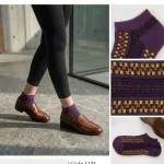 جوراب مچی پنبه ای زنانه AHA مهیار